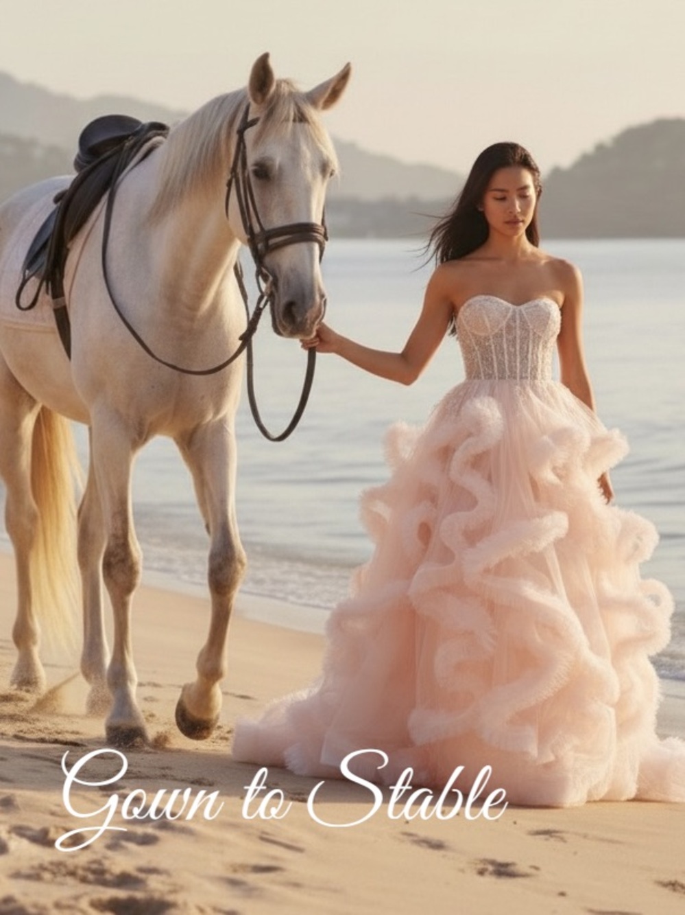 Mac Duggal Ruffle Skirt Strapless Dress